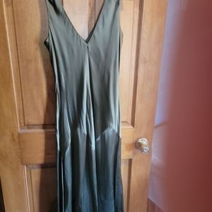 Ralph Lauren olive green dress. Size 8